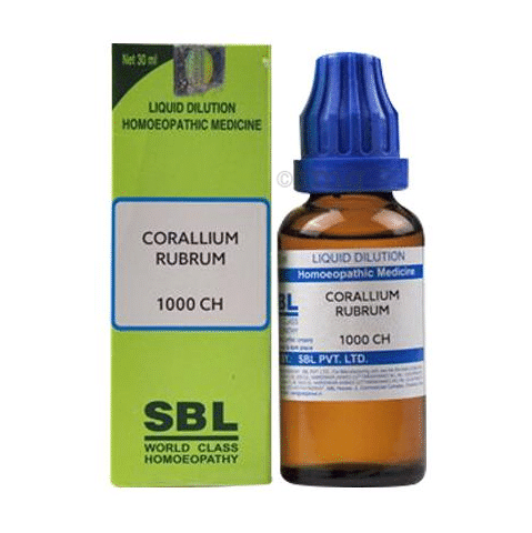 SBL Corallium Rubrum Dilution 1000 CH