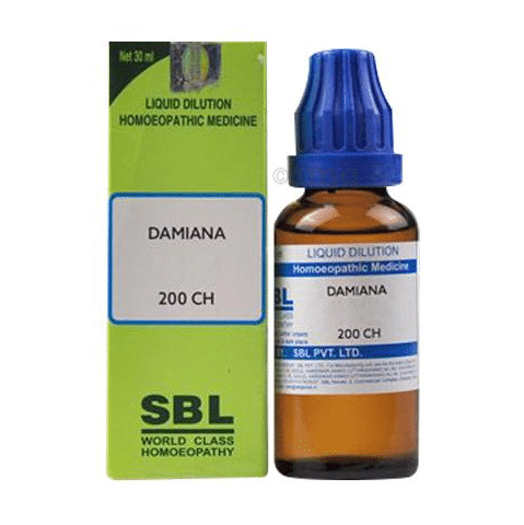 SBL Damiana Dilution 200 CH