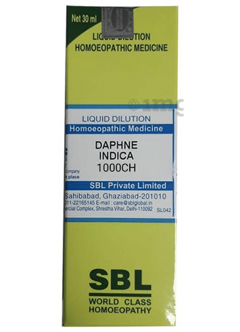 SBL Daphne Indica Dilution 1000 CH