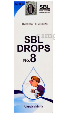 SBL Drops No. 8 ( For Allergic Rhinitis)
