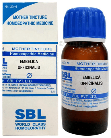 Buy SBL Embelica Officinalis Mother Tincture Q Online, View Uses, Review,  Price, Composition | SecondMedic