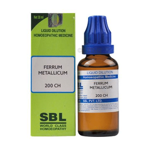 SBL Ferrum Metallicum Dilution 200 CH
