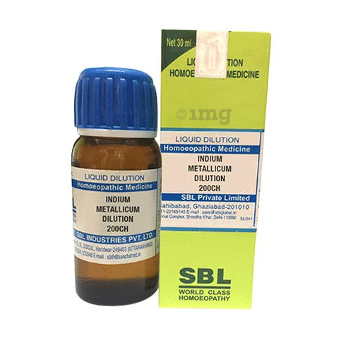 SBL Indium Metallicum Dilution 200 CH