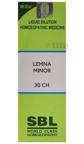 SBL Lemna Minor Dilution 30 CH