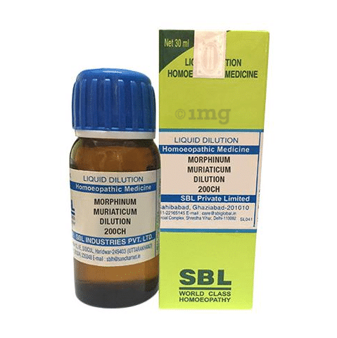 SBL Morphinum Muriaticum Dilution 200 CH