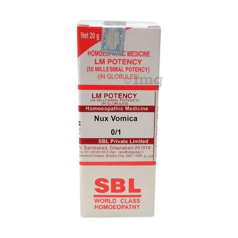 SBL Nux Vomica 0/1 LM