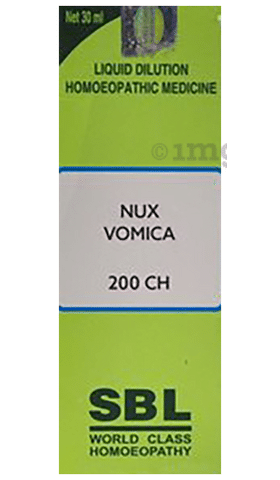 SBL Nux Vomica Dilution 200 CH