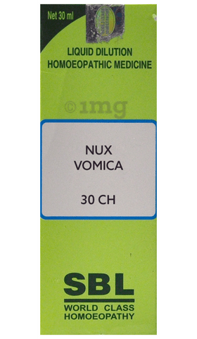 SBL Nux Vomica Dilution 30 CH