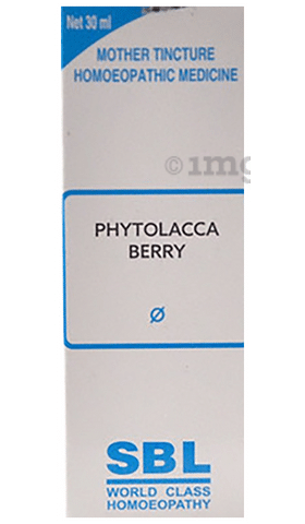 SBL Phytolacca Berry Mother Tincture Q