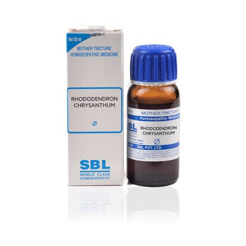 SBL Rhododendron Chrysanthum Mother Tincture Q