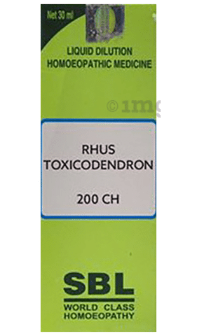 SBL Rhus Toxicodendron Dilution 200 CH