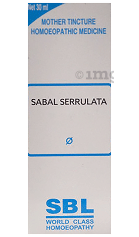 SBL Sabal Serrulata Mother Tincture Q