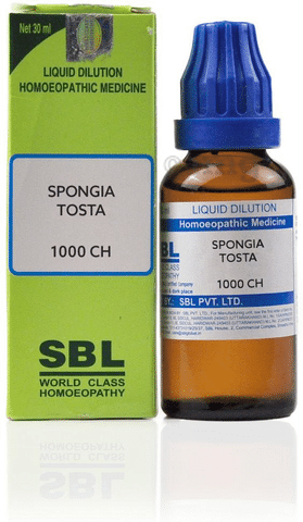 SBL Spongia Tosta Dilution 1000 CH