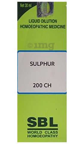 SBL Sulphur Dilution 200 CH