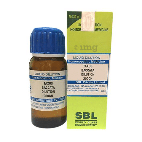 SBL Taxus Baccata Dilution 200 CH