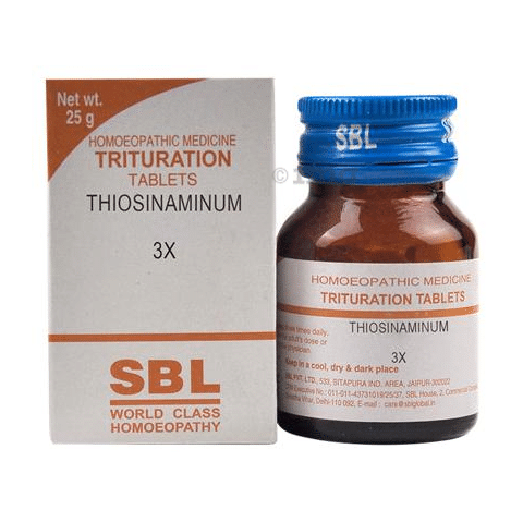 SBL Thiosinaminum Trituration Tablet 3X