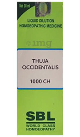 SBL Thuja Occidentalis Dilution 1000 CH