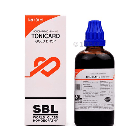 SBL Tonicard Gold Drop Homeopathic Medicine