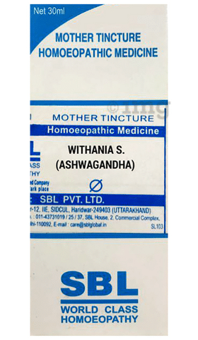 SBL Withania Somnifera Mother Tincture Q