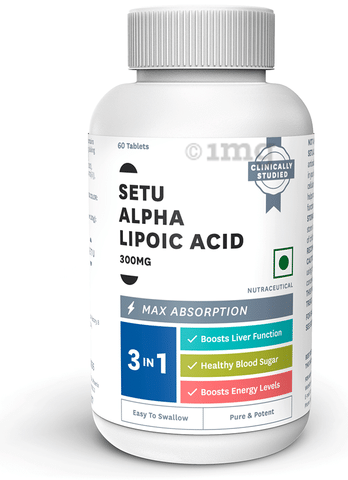 Setu Alpha Lipoic Acid 300mg Tablet