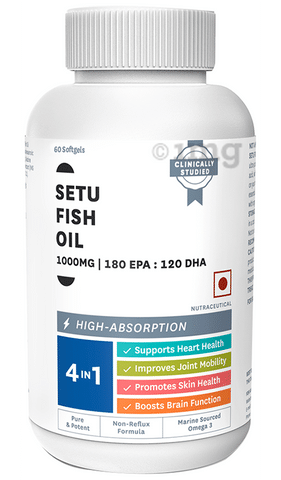 Setu Fish Oil 1000mg Softgel