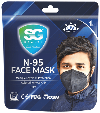 SG Health N 95 Face Mask with Earloop