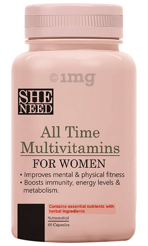 SheNeed All Time Teen Multivitamins Tablet