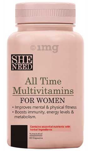 SheNeed All Time Teen Multivitamins Tablet