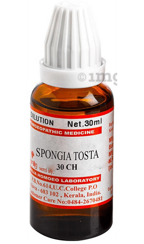 Similia Spongia Tosta Dilution 30 CH