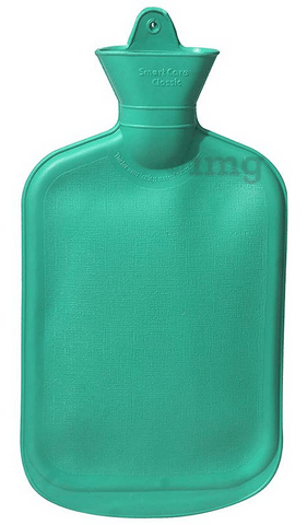 Smart Care Classic Hot Water Bag Green Plain