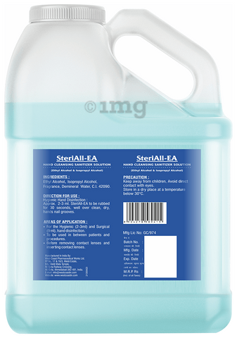 SteriAll-EA Hand Cleansing Sanitizer Solution