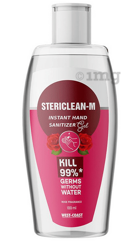 Stericlean-M Rose Fragrance Instant Hand Sanitizer Gel