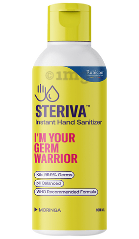 Steriva Instant Hand Sanitizer 80% Ethanol Moringa