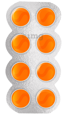 Strepsils Medicated Lozenges for Sore Throat (8 Each) Orange