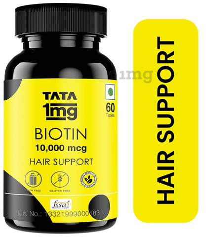 Tata 1mg Biotin 10000mcg Tablet