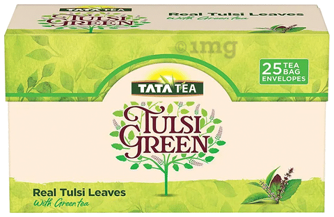 Tata Tulsi Green Tea Bag (1.5gm Each)