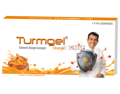 Turmgel Turmeric Lozenges (10 Each) Orange