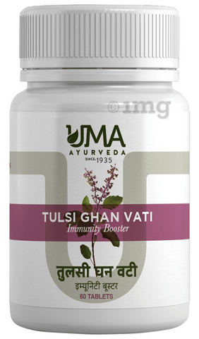 Uma Ayurveda Tulsi Ghan Vati Immunity Booster