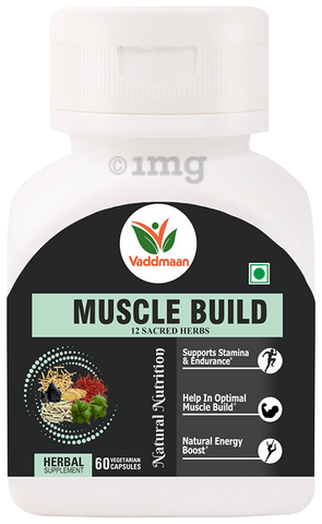Vaddmaan Muscle Build Vegetarian Capsule