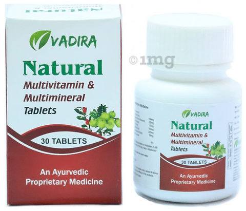 Vadira Natural Multivitamin & Multimineral Tablet