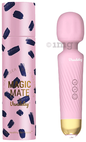 Vandelay Magic Mate Body Massager Pink