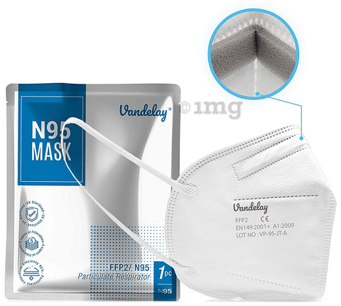 Vandelay N95 Protective Mask White