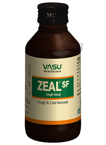 Vasu Zeal Sf Cough Syrup