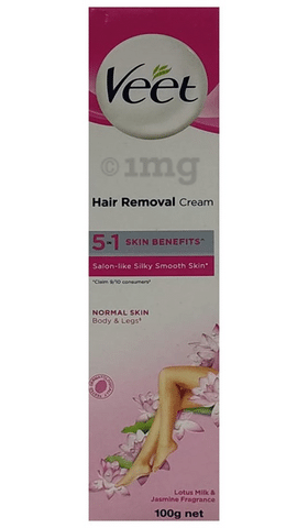 Buy Veet Hair Removal Cream Normal Skin Online, View Uses, Review, Price,  Composition | SecondMedic