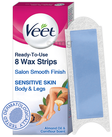 Veet Half Body Waxing Kit for Sensitive Skin