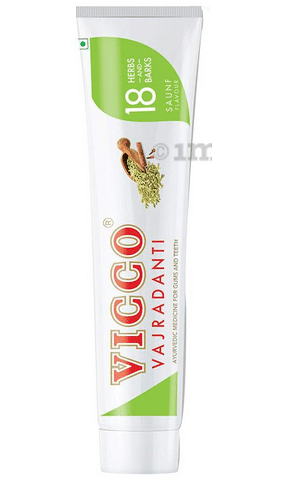 Vicco Vajradanti Ayurvedic Medicine for Gums and Teeth Saunf