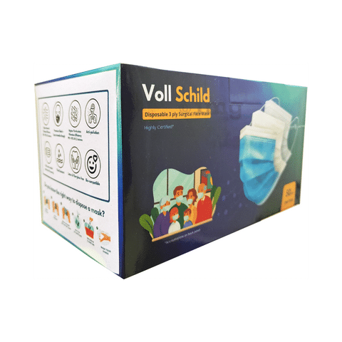 Voll Schild Disposable 3 Ply Surgical Face Mask