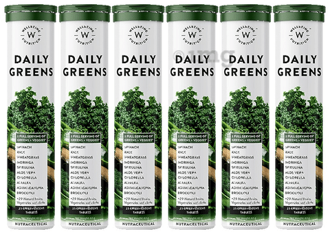 Wellbeing Nutrition Daily Greens Effervescent Tablet (15 Each)
