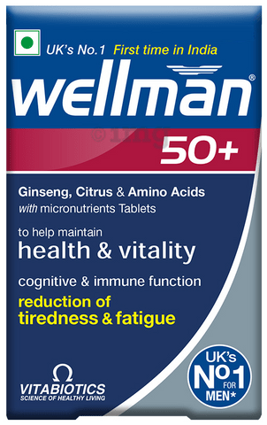 Wellman 50+ Health Supplement for Men Tablet