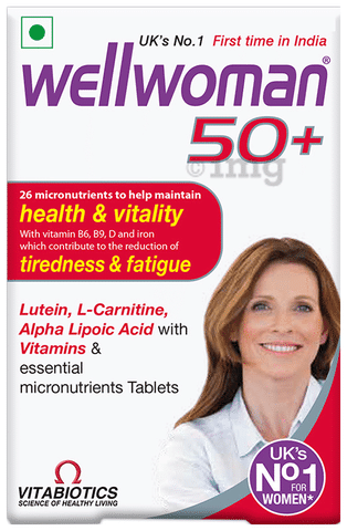 Wellwoman 50+ Health Supplement for Women Tablet